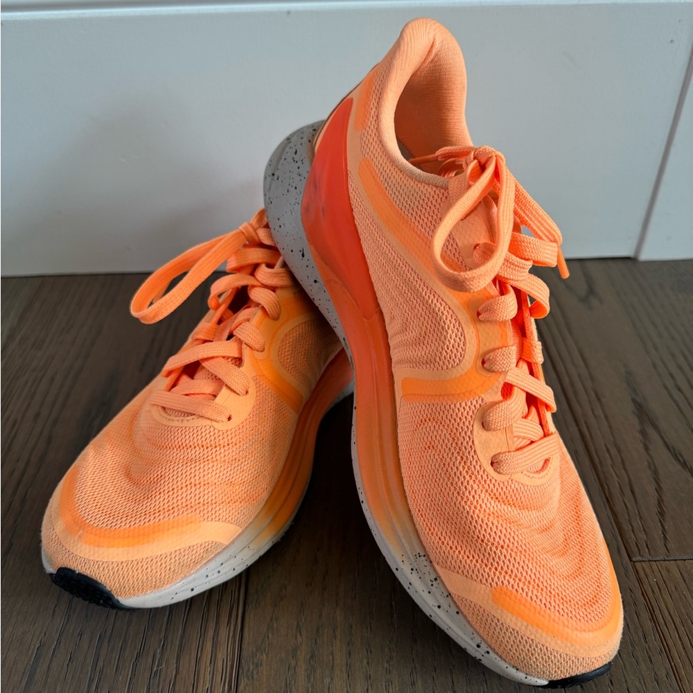 lululemon athletica Orange Athletic Shoes